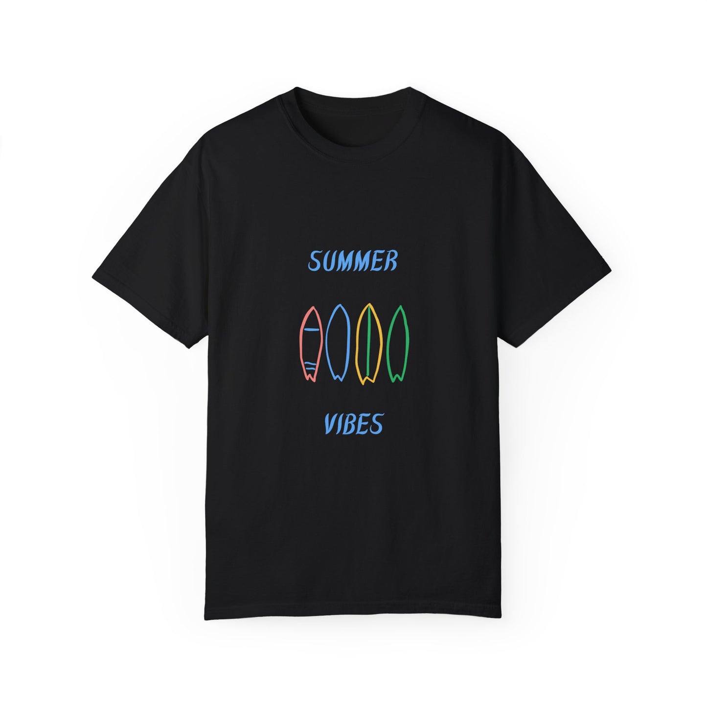 Summer Vibes Unisex Garment-Dyed T-shirt