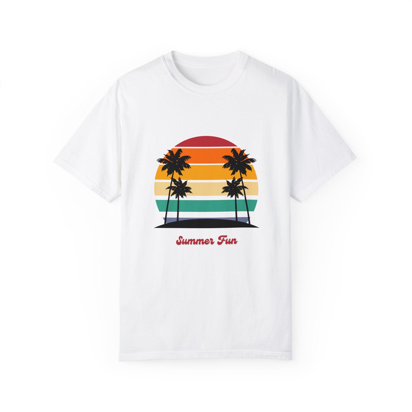 Summer Fun Unisex Garment-Dyed T-shirt