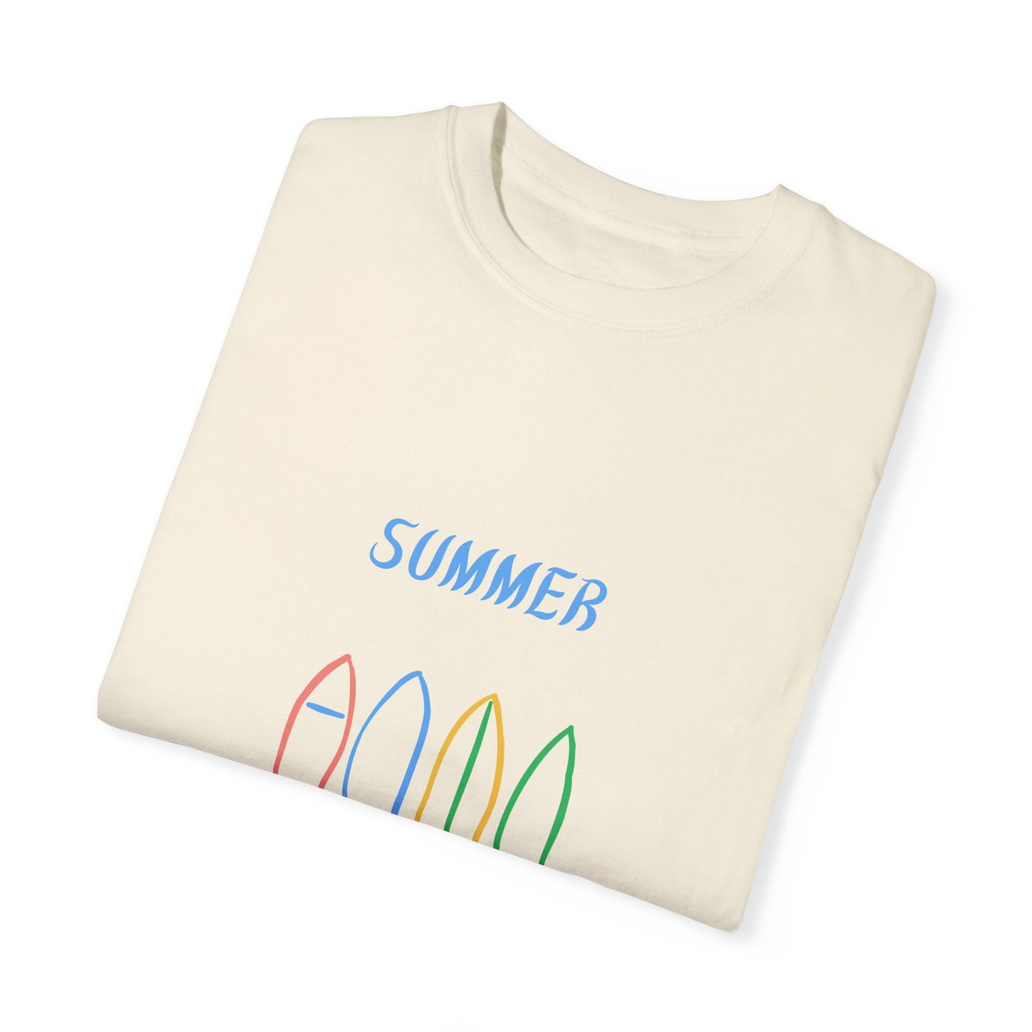 Summer Vibes Unisex Garment-Dyed T-shirt