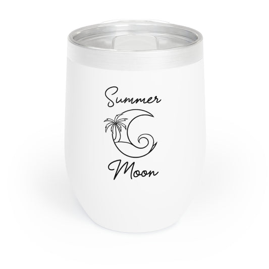 Stacked Summer Moon Chill Wine Tumbler