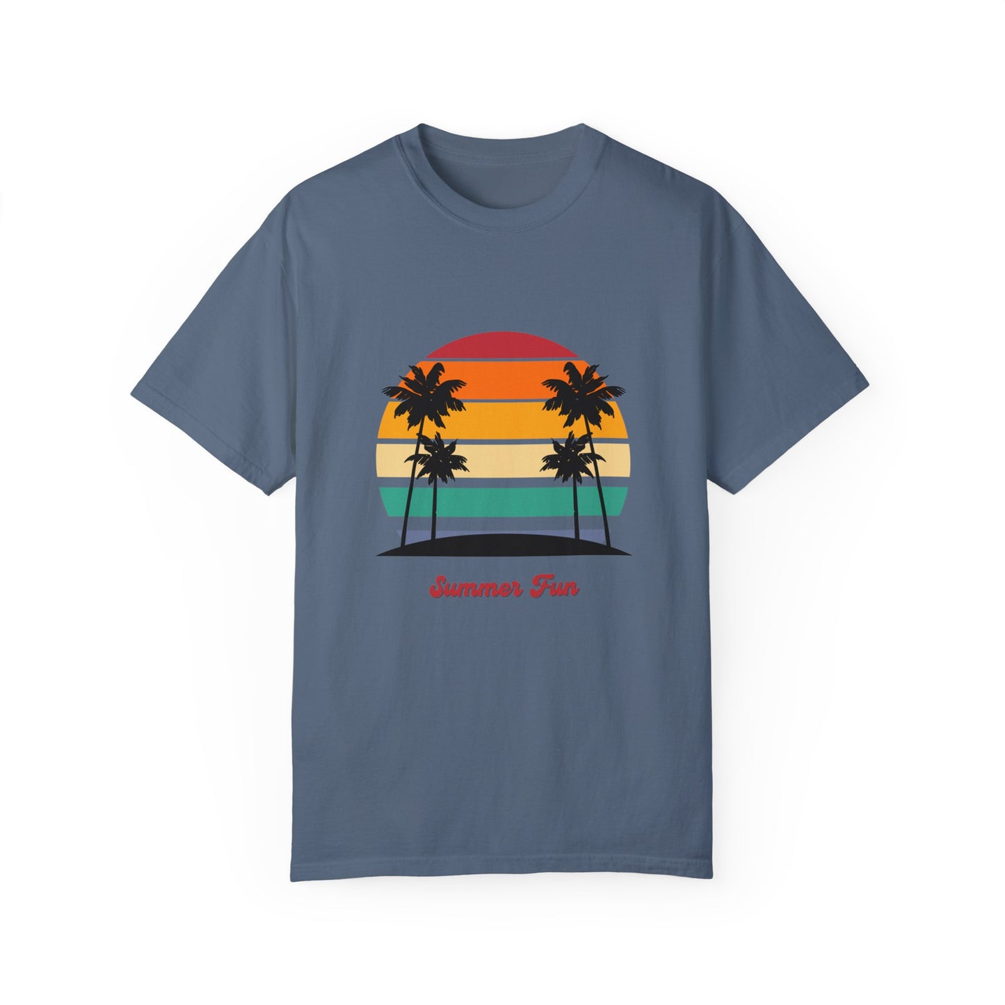 Summer Fun Unisex Garment-Dyed T-shirt