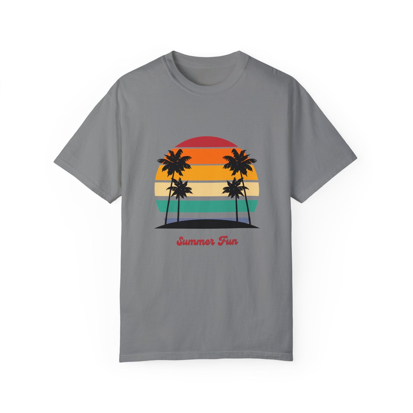 Summer Fun Unisex Garment-Dyed T-shirt