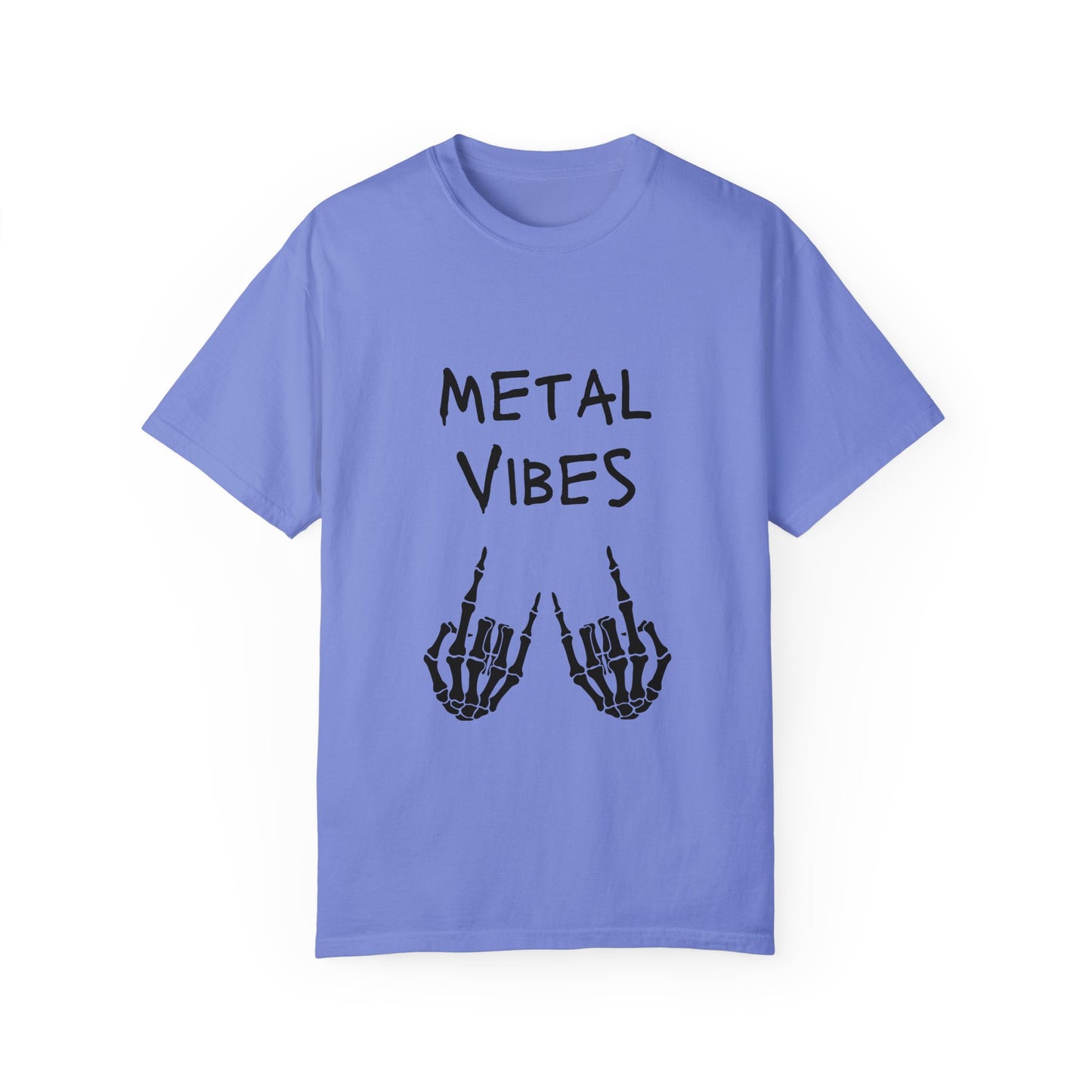 Metal Vibes Unisex Garment-Dyed T-shirt