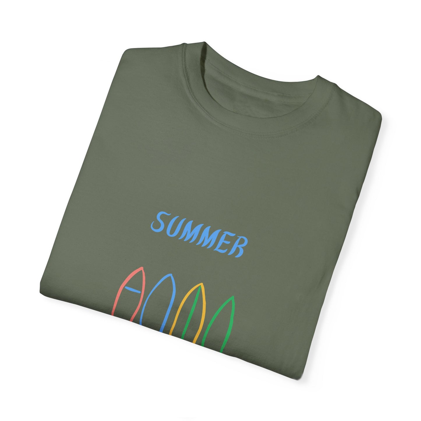 Summer Vibes Unisex Garment-Dyed T-shirt