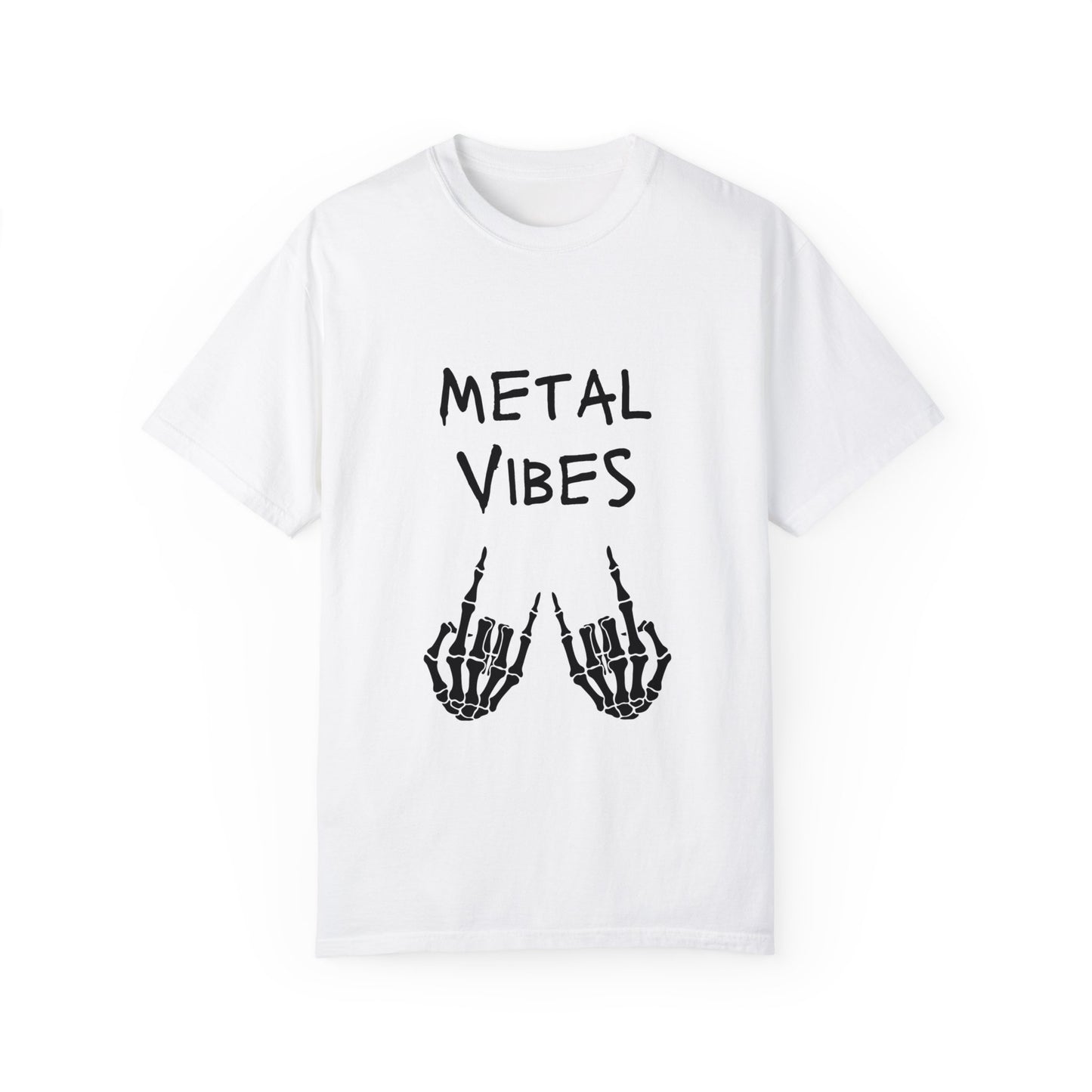 Metal Vibes Unisex Garment-Dyed T-shirt