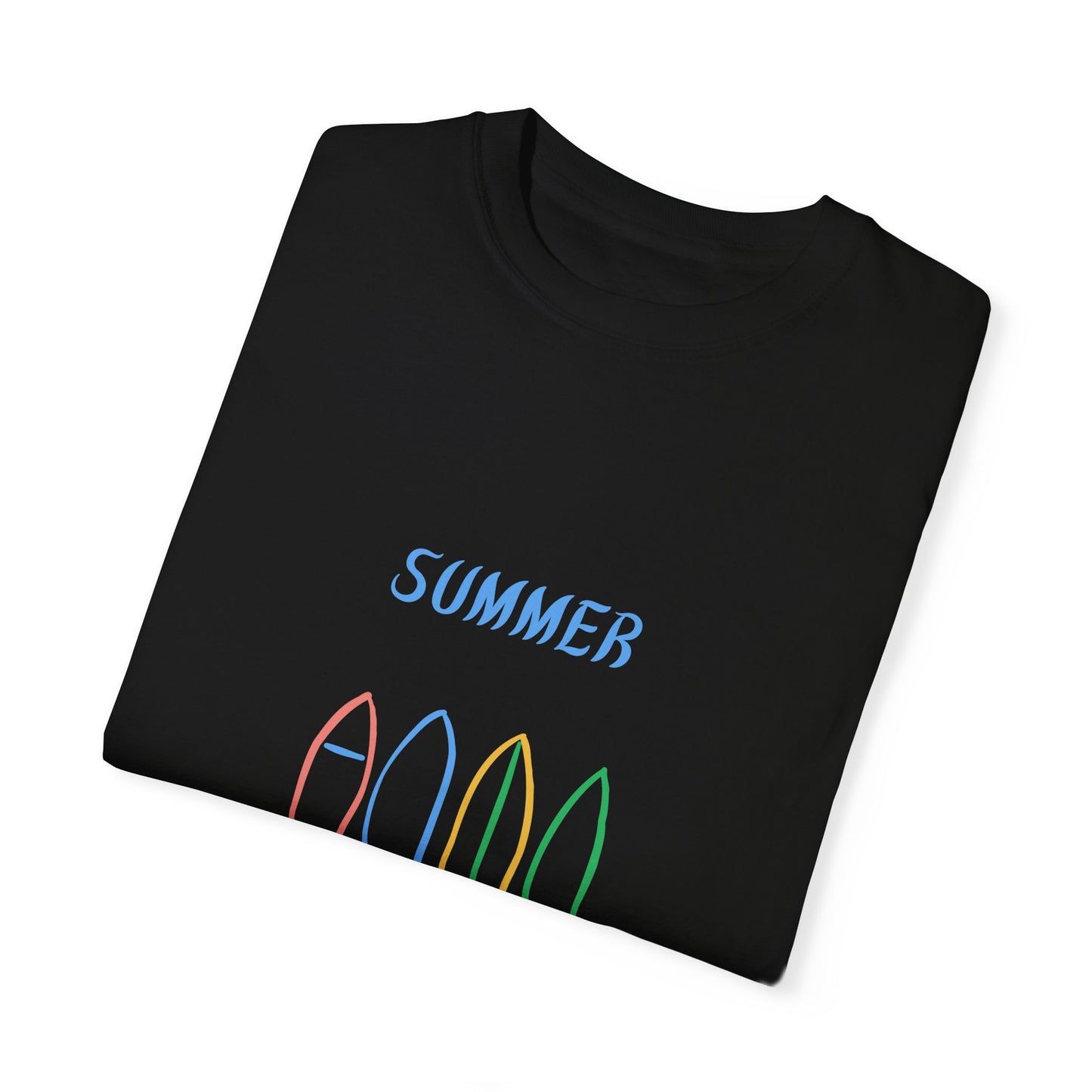 Summer Vibes Unisex Garment-Dyed T-shirt