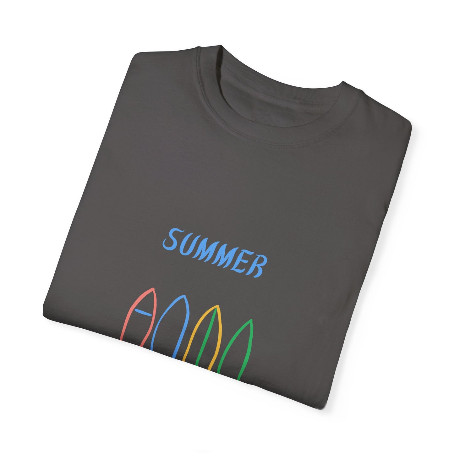 Summer Vibes Unisex Garment-Dyed T-shirt