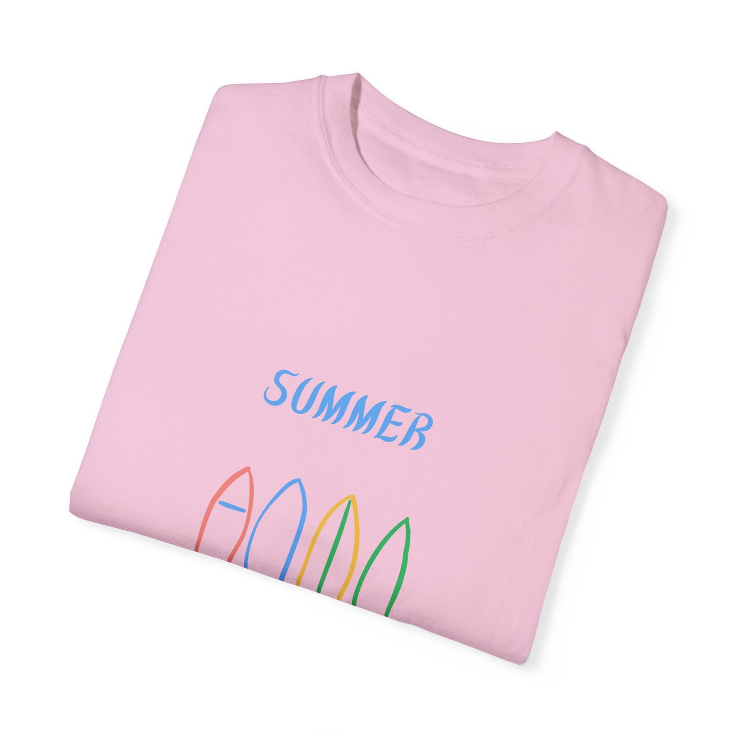 Summer Vibes Unisex Garment-Dyed T-shirt