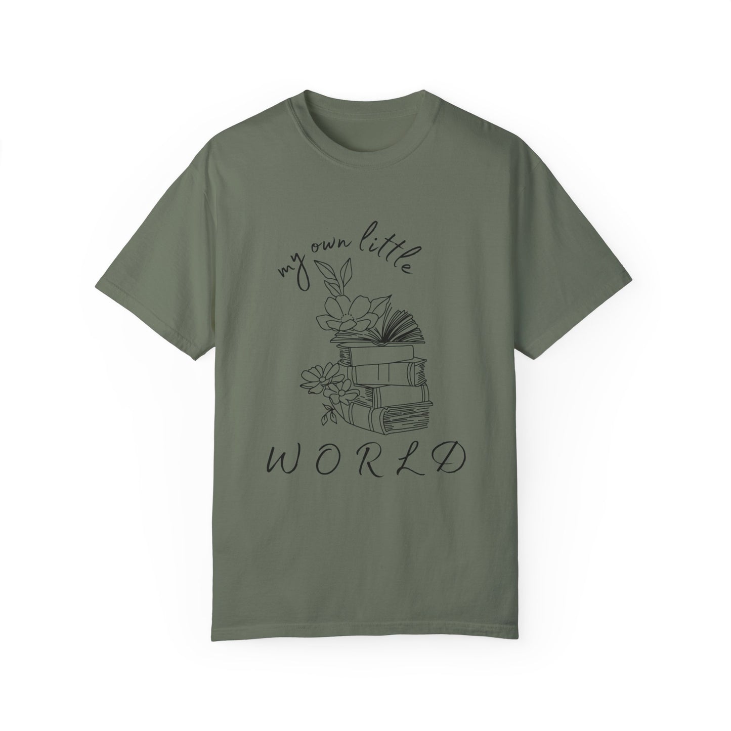 My Own Little World Unisex Garment-Dyed T-shirt