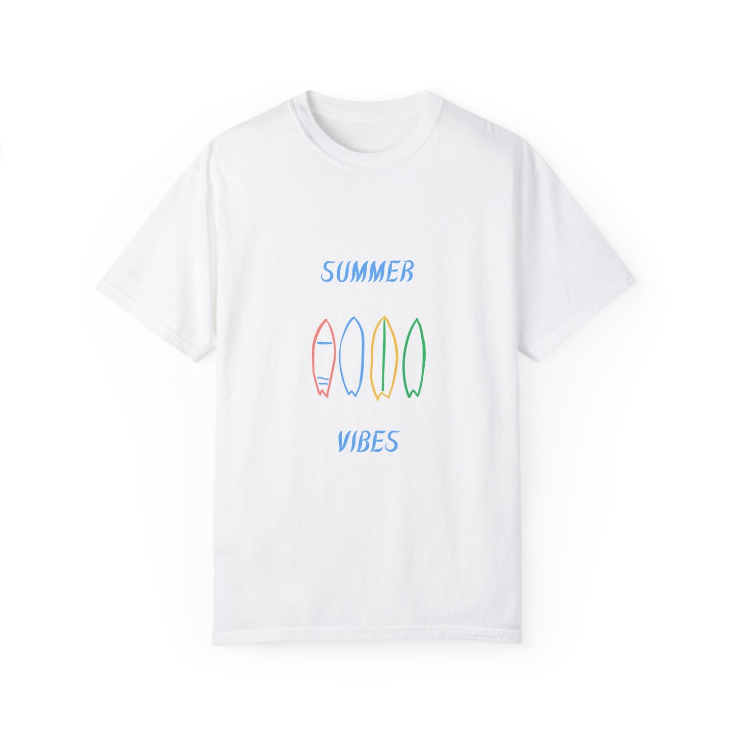 Summer Vibes Unisex Garment-Dyed T-shirt