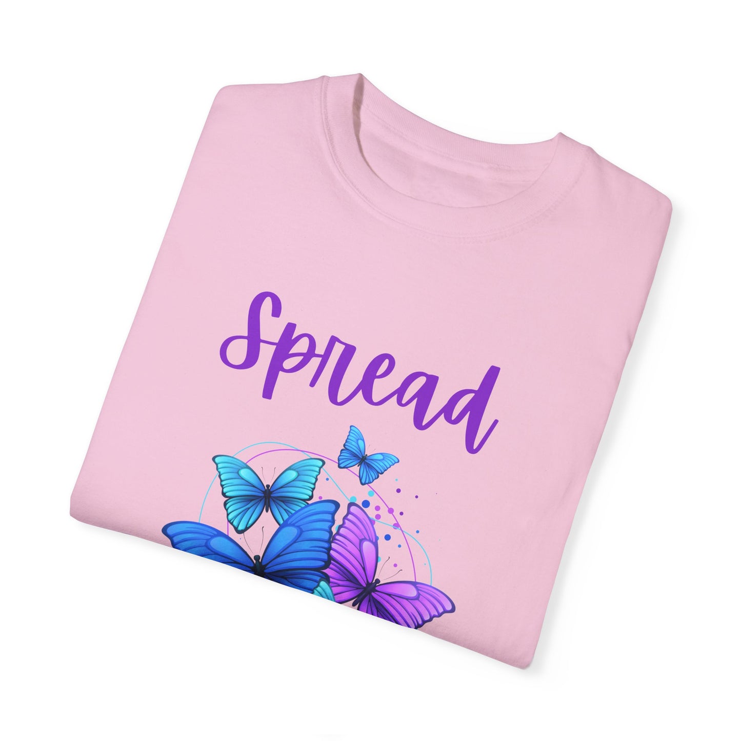 Spread Love Unisex Garment-Dyed T-shirt