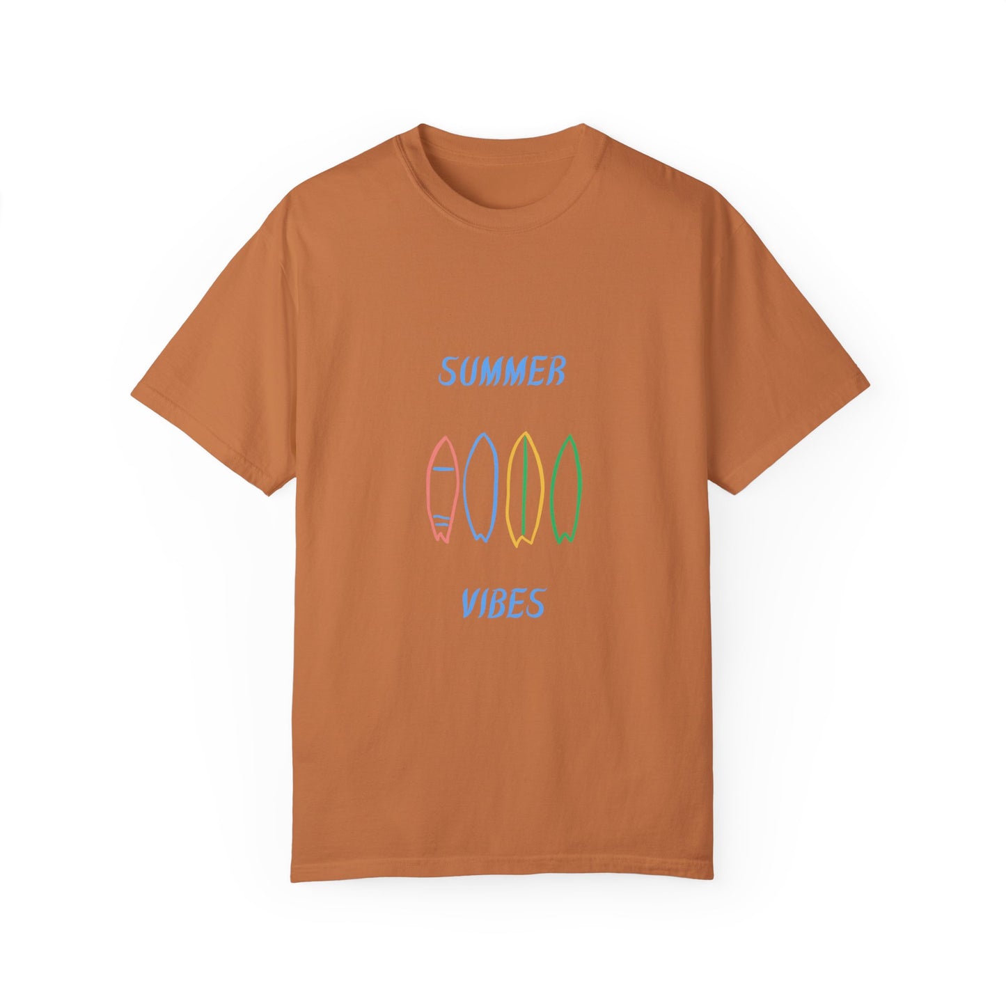 Summer Vibes Unisex Garment-Dyed T-shirt