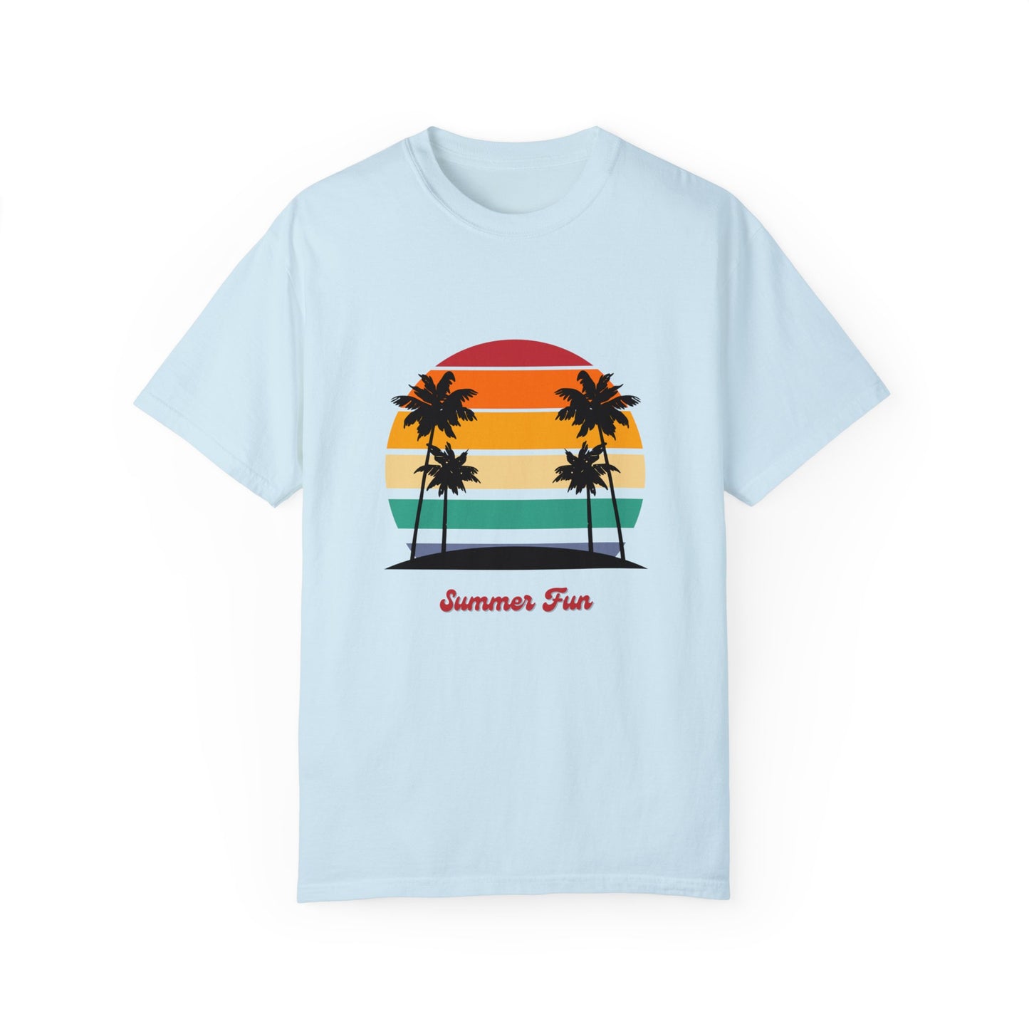 Summer Fun Unisex Garment-Dyed T-shirt