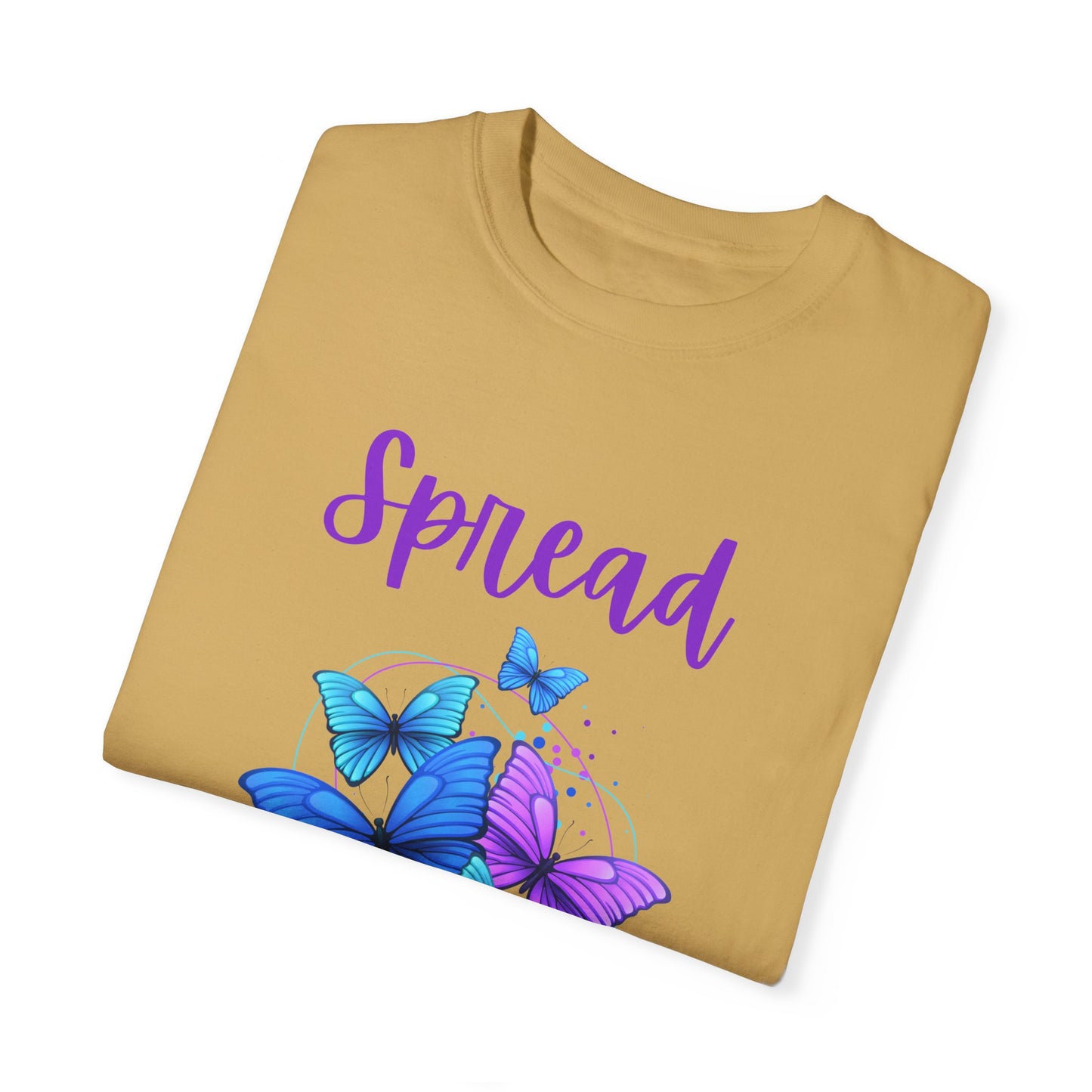 Spread Love Unisex Garment-Dyed T-shirt