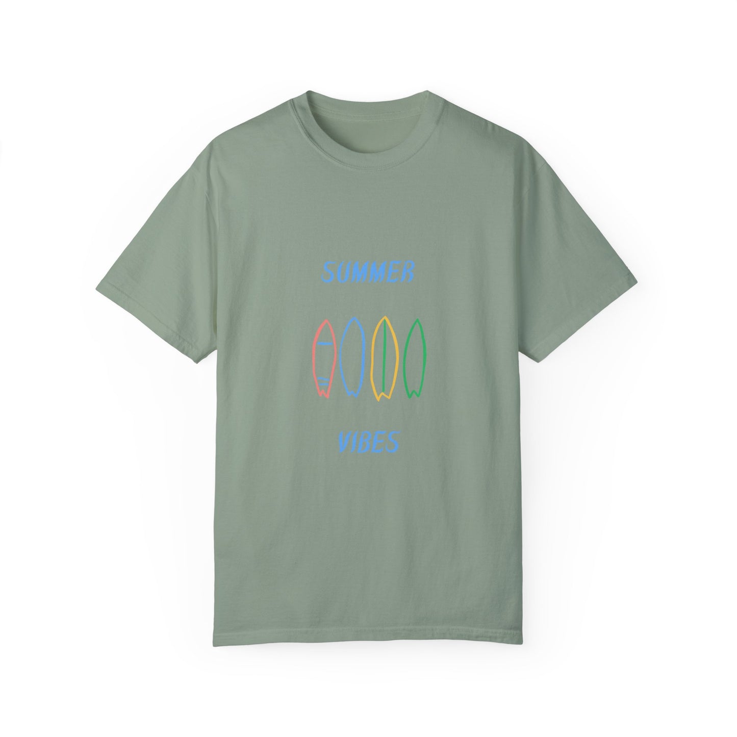 Summer Vibes Unisex Garment-Dyed T-shirt