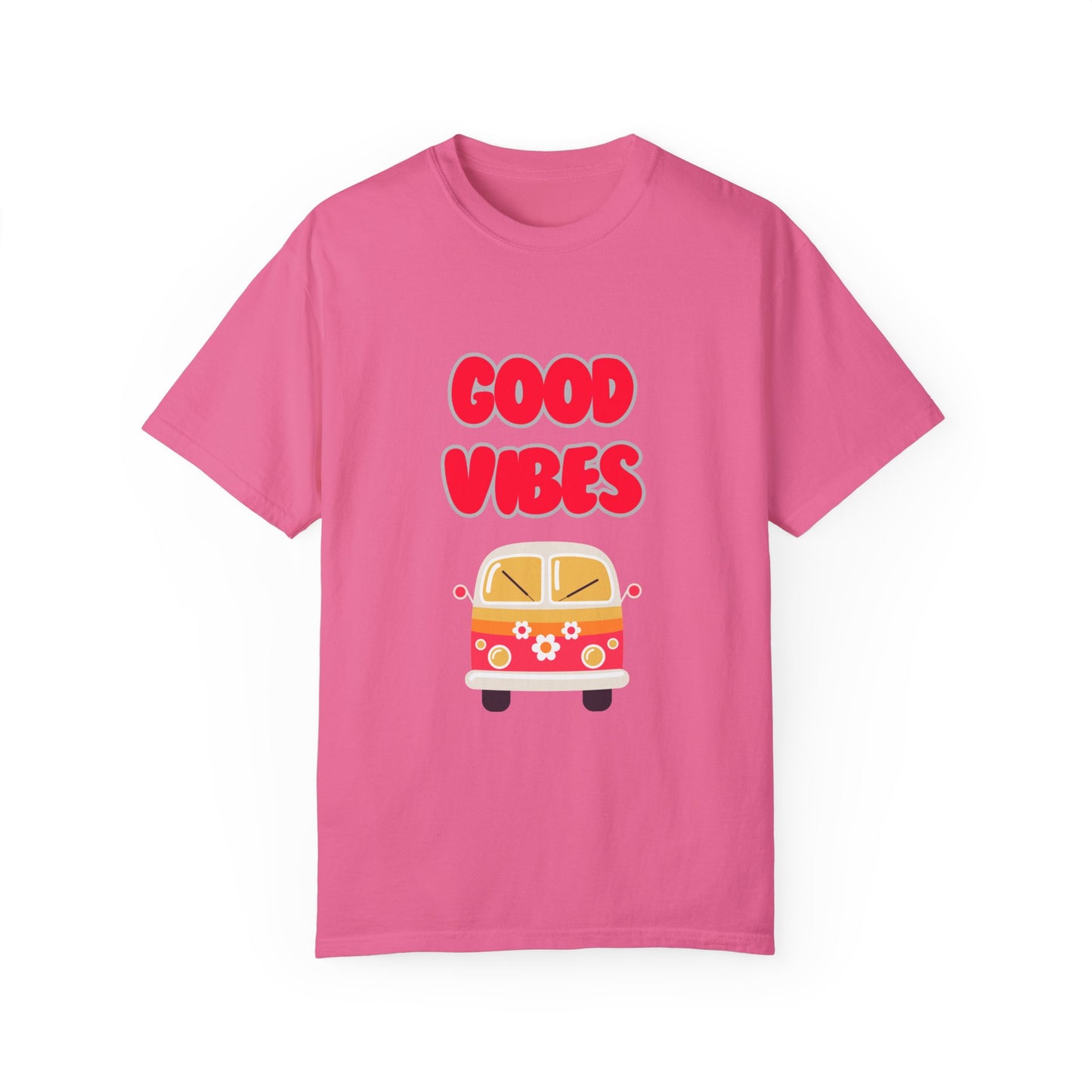 Good Vibes Unisex Garment-Dyed T-shirt