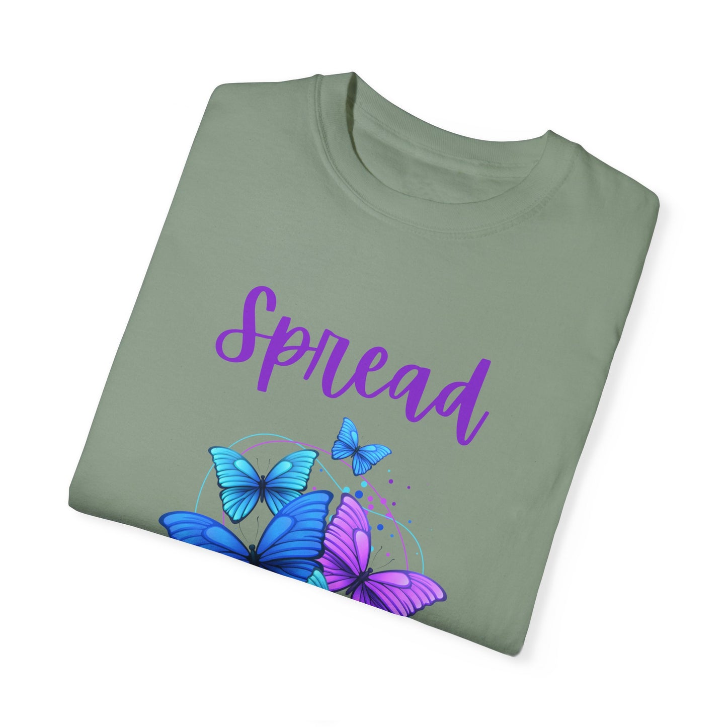 Spread Love Unisex Garment-Dyed T-shirt