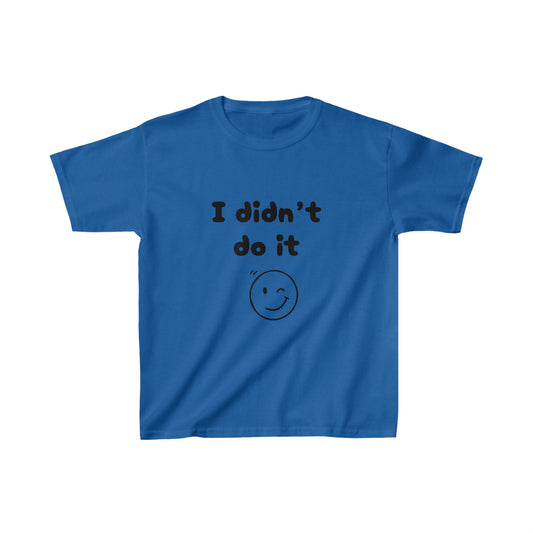 I Didn't Do It Kids Heavy Cotton™ Tee