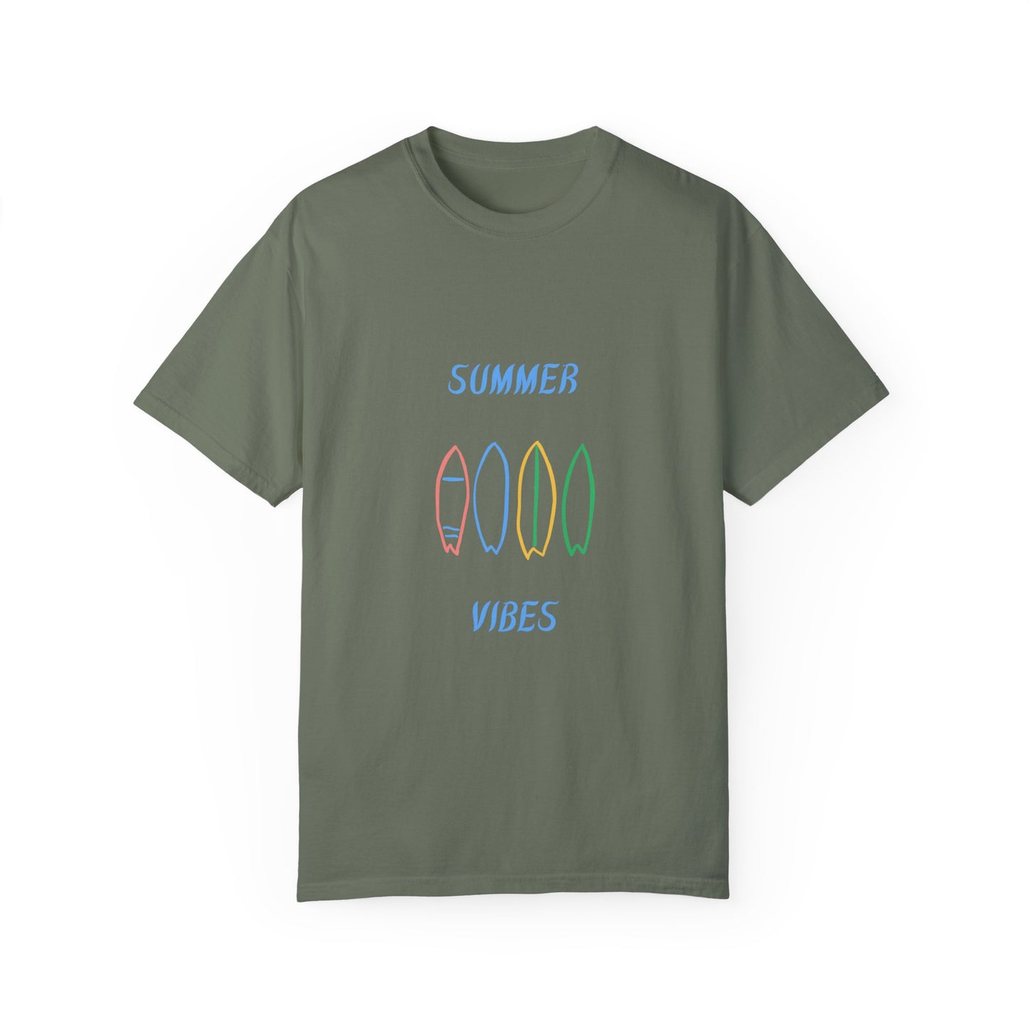 Summer Vibes Unisex Garment-Dyed T-shirt