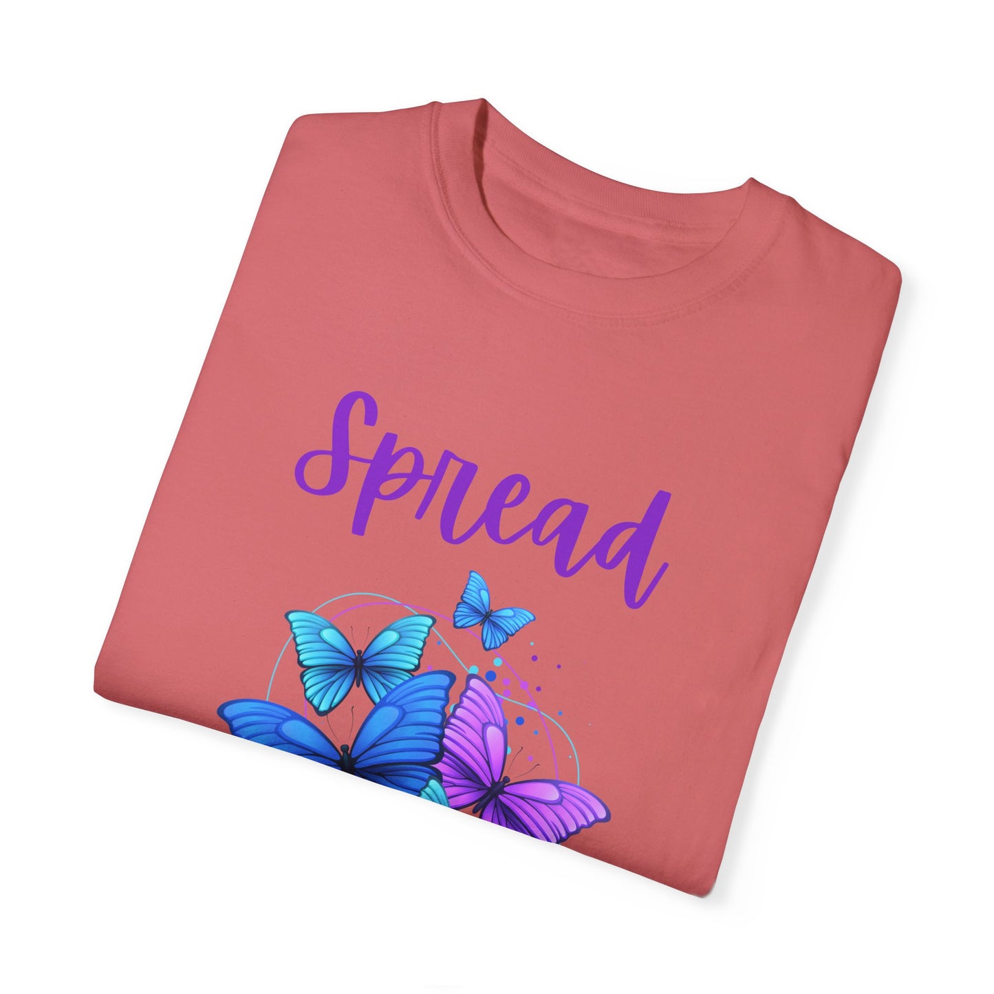 Spread Love Unisex Garment-Dyed T-shirt