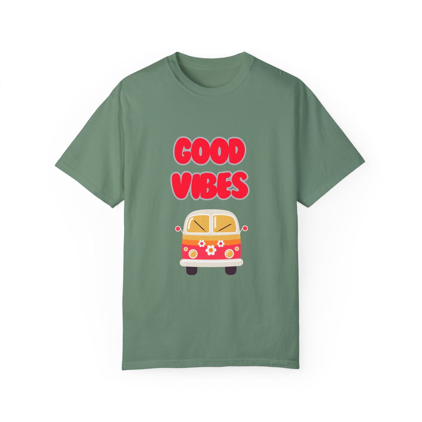 Good Vibes Unisex Garment-Dyed T-shirt