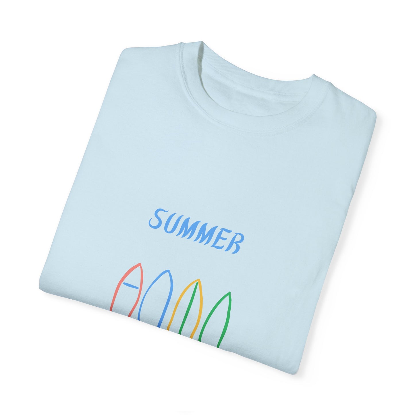 Summer Vibes Unisex Garment-Dyed T-shirt