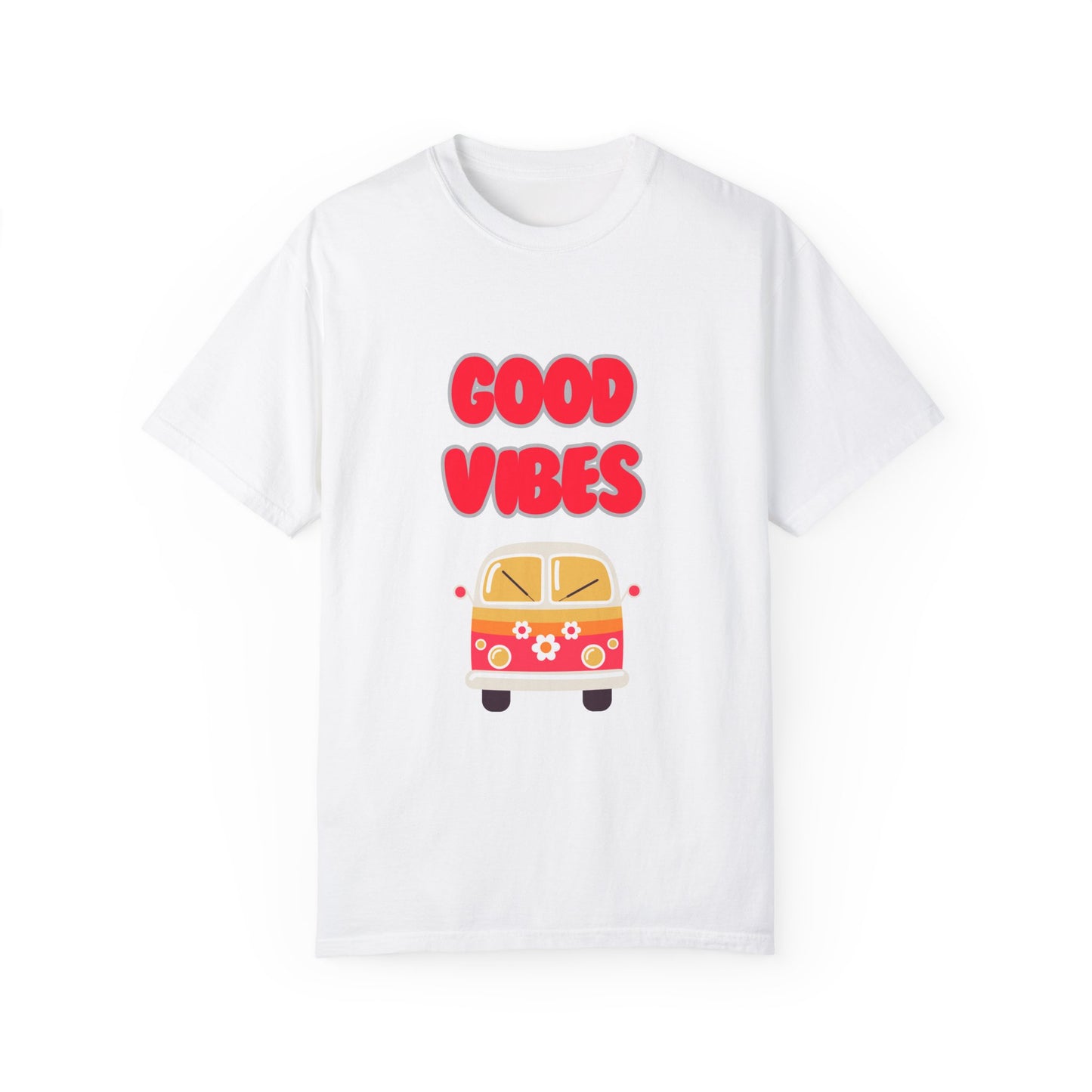 Good Vibes Unisex Garment-Dyed T-shirt