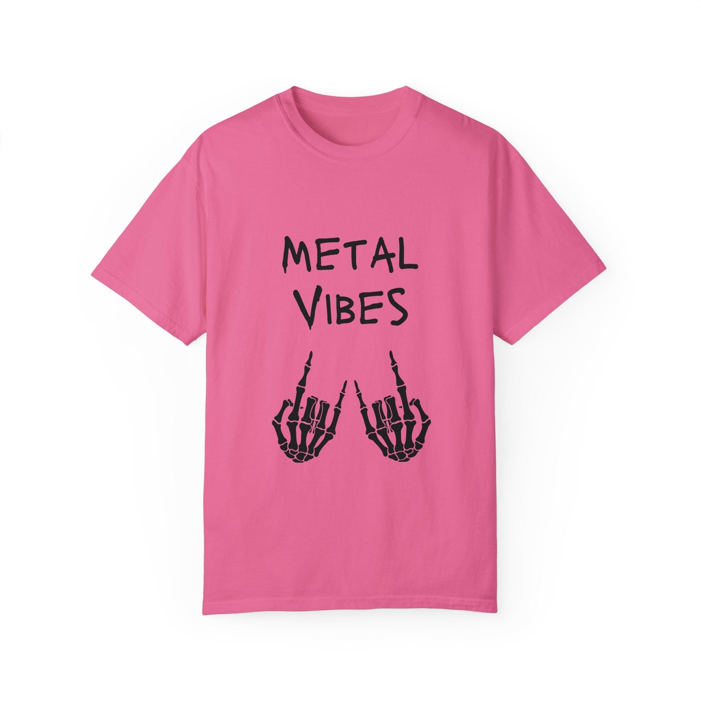 Metal Vibes Unisex Garment-Dyed T-shirt