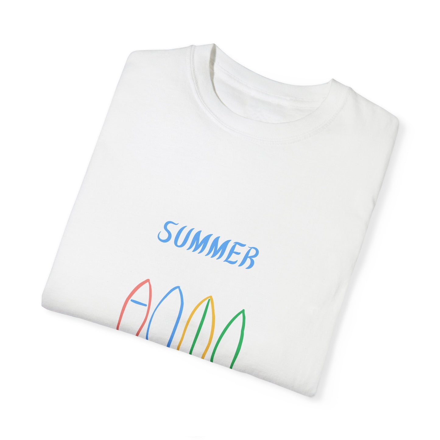 Summer Vibes Unisex Garment-Dyed T-shirt